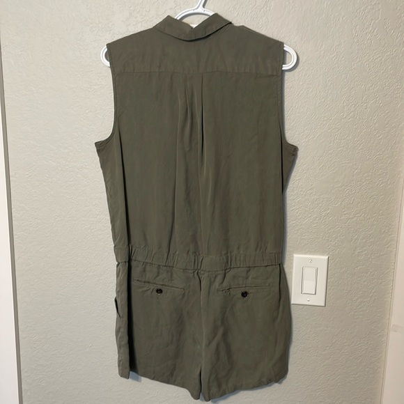 ATM Sleeveless Romper - Dusty Olive - Picture 2 of 6